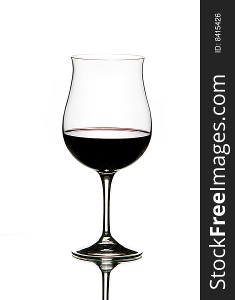 Red Wine Isolated