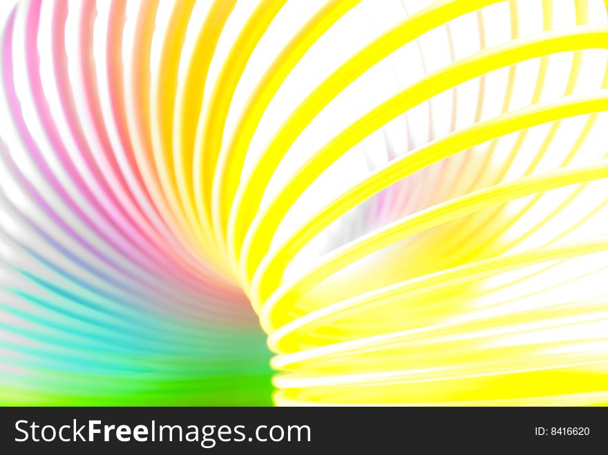 Abstract multicolor rainbow spiral background. Abstract multicolor rainbow spiral background