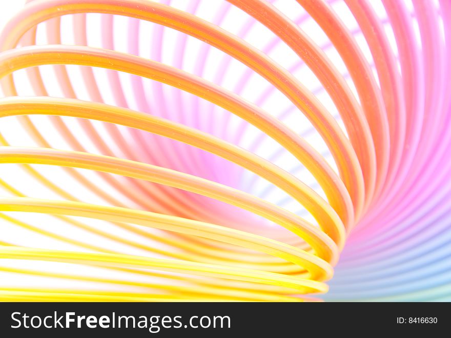 Abstract multicolor rainbow spiral background. Abstract multicolor rainbow spiral background