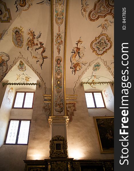 Public monastery of yuso in la rioja spain. Public monastery of yuso in la rioja spain