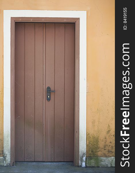 A photography of portuguese architecture. Bright and contrasting colors. A photography of portuguese architecture. Bright and contrasting colors.