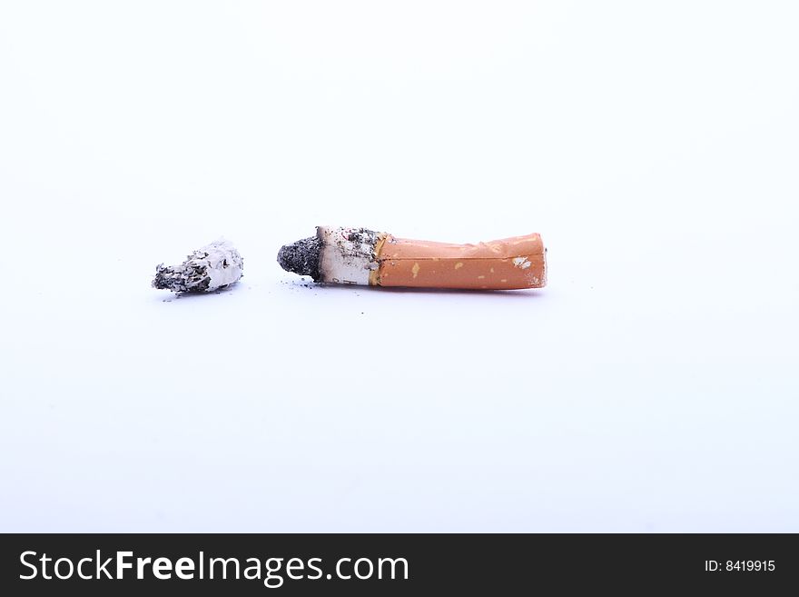 This is a cigarette butt