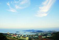 Seaside Town Royalty Free Stock Images Seaside Town Royalty Free Stock Images
