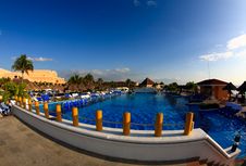 A Luxury All Inclusive Beach Resort At Morning Stock Photos A Luxury All Inclusive Beach Resort At Morning Stock Photos