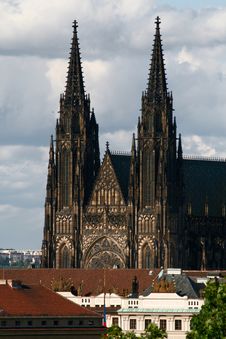 St. Vitus Cathedral Royalty Free Stock Photo St. Vitus Cathedral Royalty Free Stock Photo