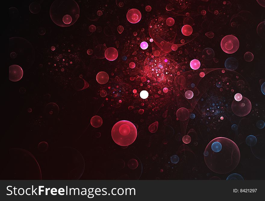 Illustration of colorfull abstract background