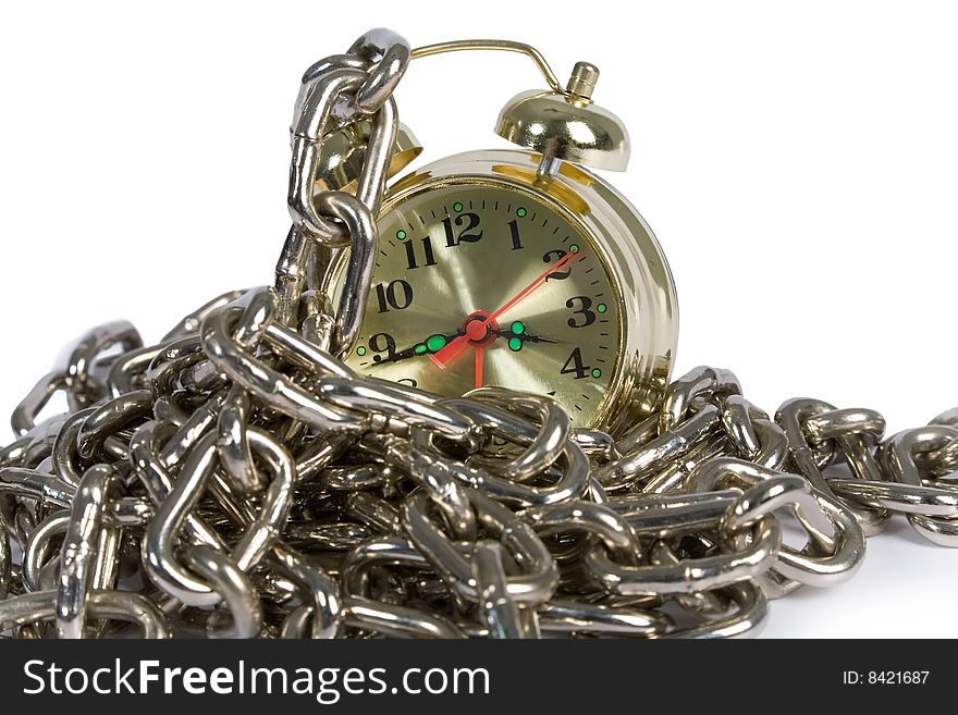 Clock With Chain