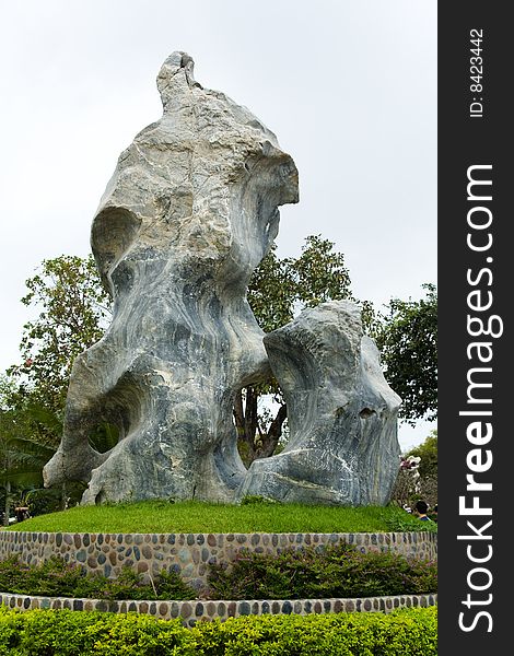 The Garden Of Stones In Thailand