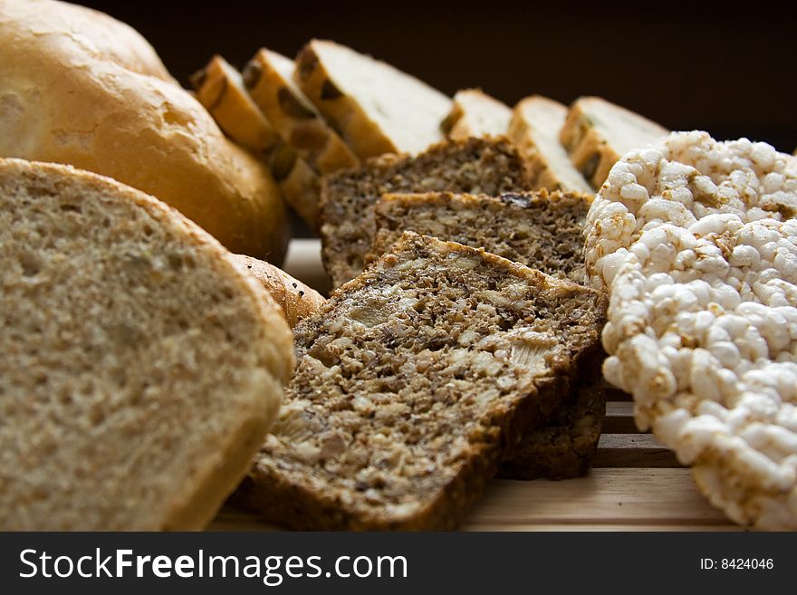 Good fresh healthy bread background. Good fresh healthy bread background