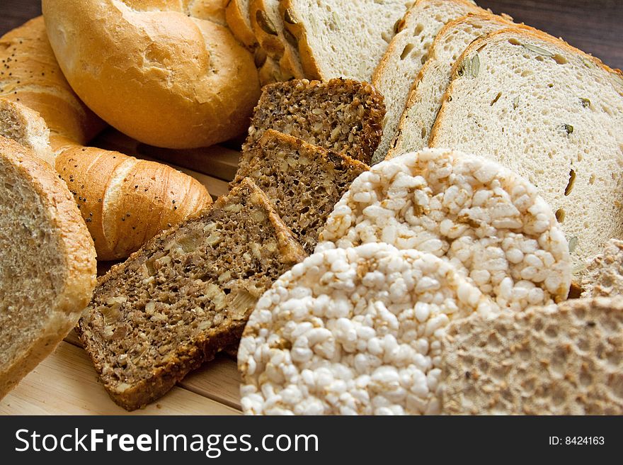 Good fresh healthy bread background. Good fresh healthy bread background