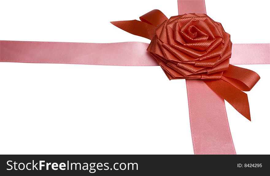 Gift Packaging With Ribbons And Rose Bow