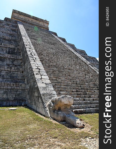 The Temples Of Chichen Itza Temple In Mexico