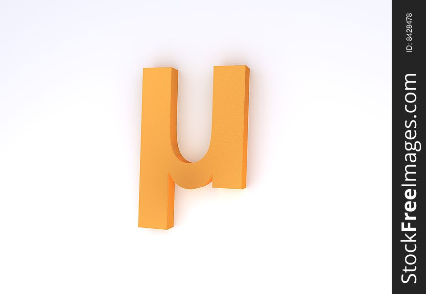 Mu Symbol