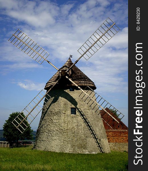 Wind mill in Kuzelov (Czech republic)