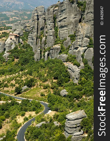 Meteora monastery, Greece