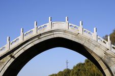 Bridge With Arch Architecture Royalty Free Stock Photos