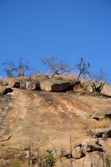 Rocky Hilltop Royalty Free Stock Photos Rocky Hilltop Royalty Free Stock Photos
