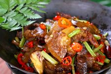 Fry Asian Food Royalty Free Stock Photography Fry Asian Food Royalty Free Stock Photography