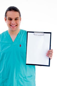 Male Doctor With Prescription Notepad Stock Images Male Doctor With Prescription Notepad Stock Images