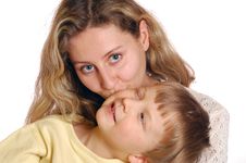 Mum S Kiss Stock Photo Mum S Kiss Stock Photo