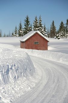 Winter Landscape Stock Images