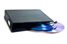 CD/DVD Organizer Royalty Free Stock Photos CD/DVD Organizer Royalty Free Stock Photos