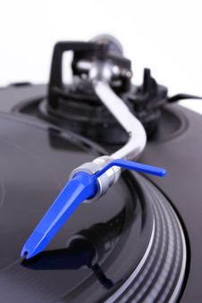 Turntable With Needle Royalty Free Stock Images Turntable With Needle Royalty Free Stock Images
