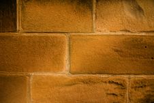 Warm Stone Wall Stock Photo Warm Stone Wall Stock Photo