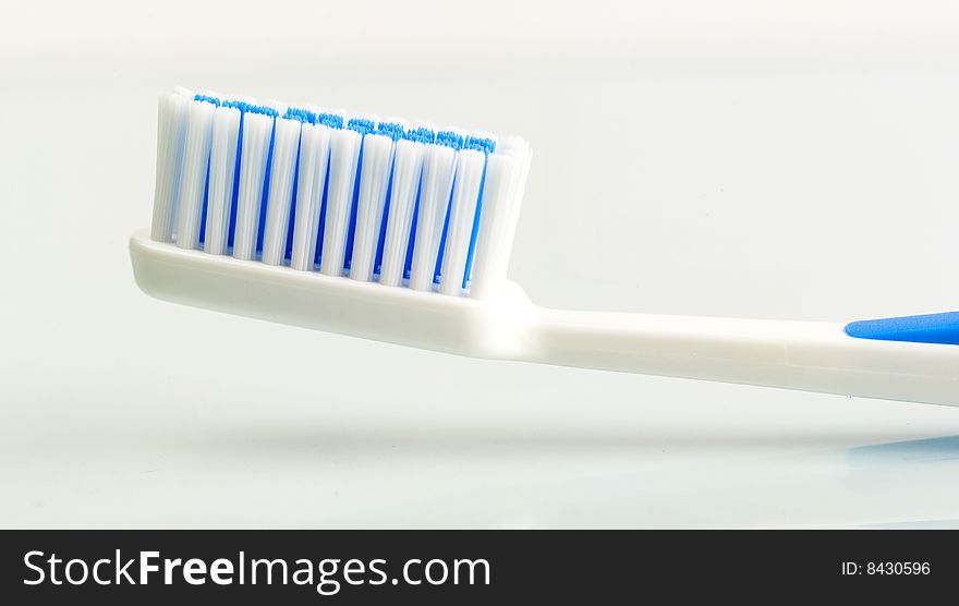 Photo of tooth brush isolated. Photo of tooth brush isolated