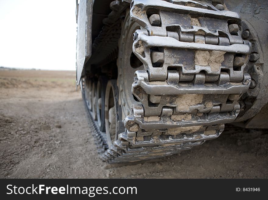 Caterpillar of tank Merkava, Israeli army armored corp