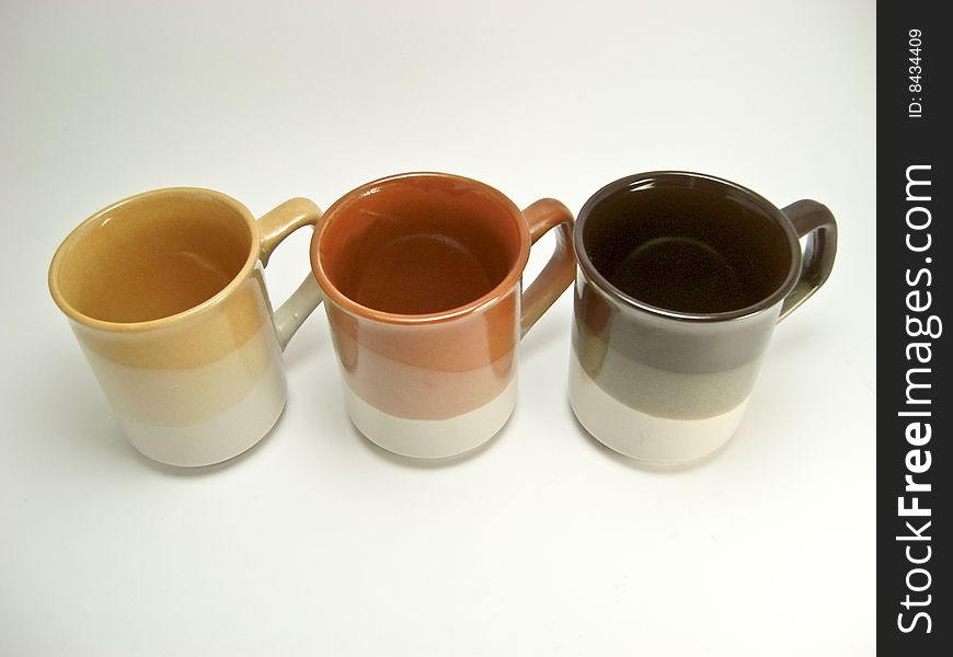 Three Empty Cups
