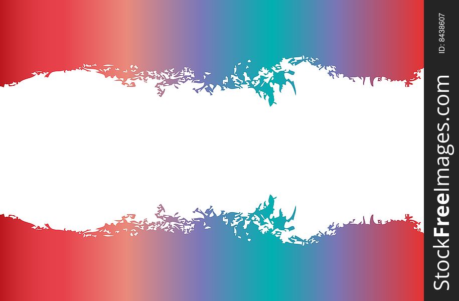 Abstract colorful background in white color
