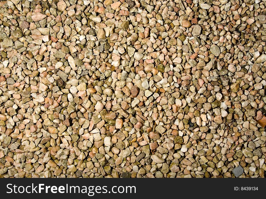 Stone gravel texture in various colors. Stone gravel texture in various colors
