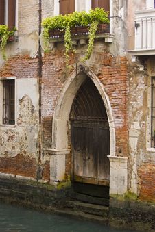 Boat Door In Venice Stock Photo Boat Door In Venice Stock Photo