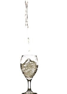 Glass Of Water Royalty Free Stock Photography Glass Of Water Royalty Free Stock Photography