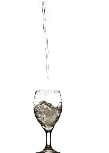Glass Of Water Royalty Free Stock Image