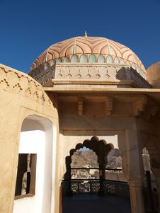 Main Palace Of Amber Fort In Jaipur, India Stock Photos Main Palace Of Amber Fort In Jaipur, India Stock Photos