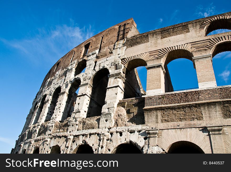 Colosseum - Roman Arches In Stone