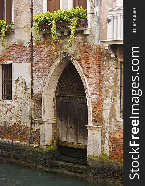 Boat Door In Venice