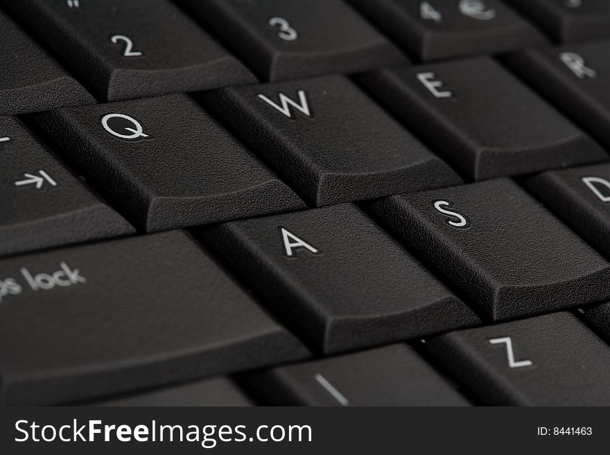 Computer Keyboard Selective Focus