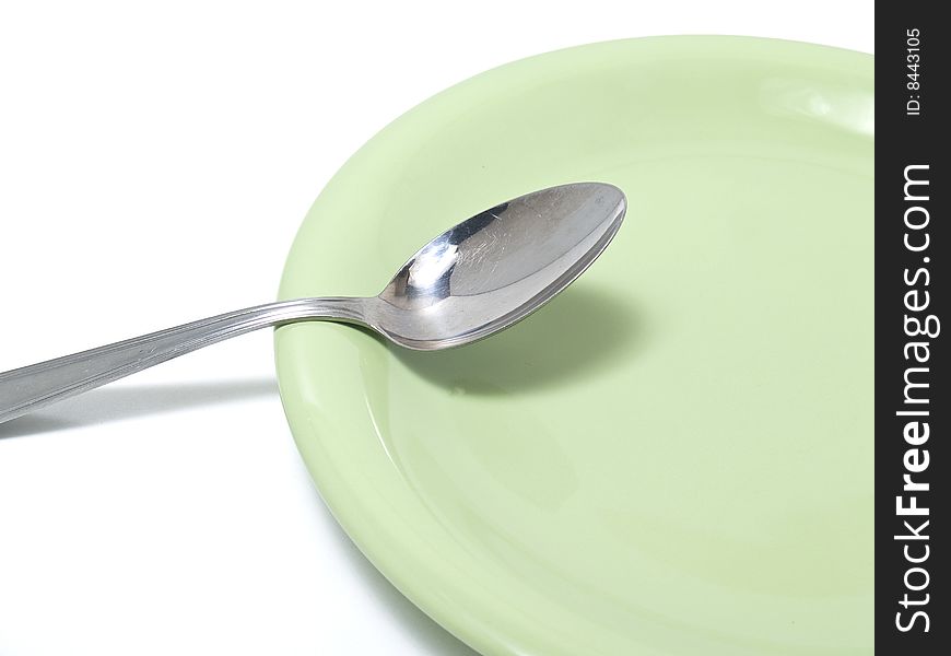 Dish With Spoon