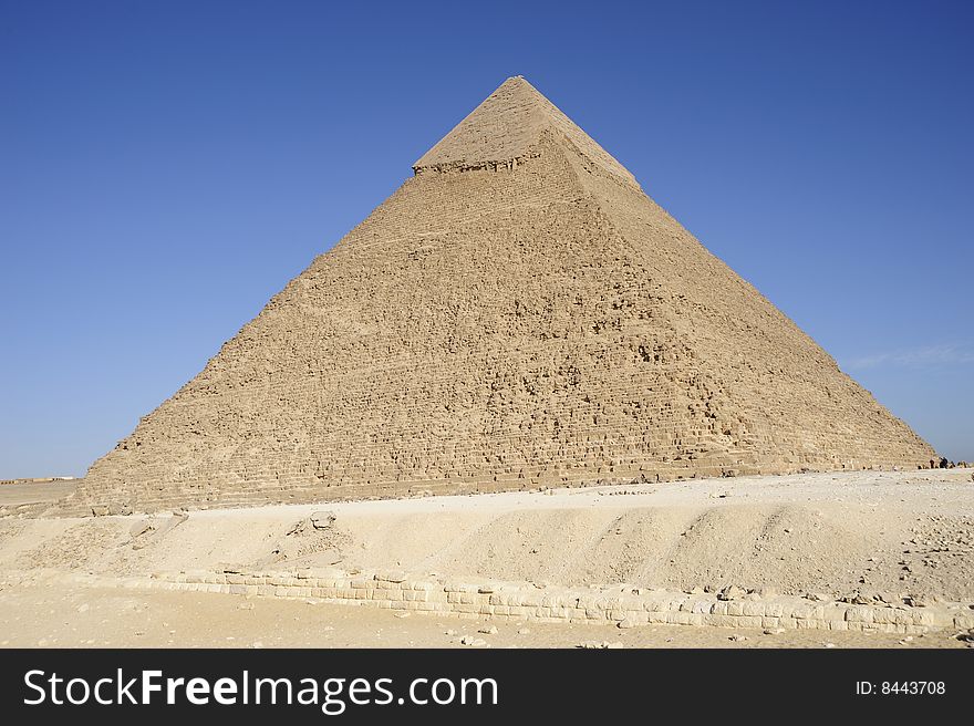 The Great Pyramid of chephren at Giza