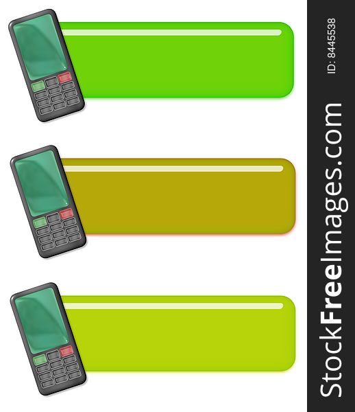 Cellphone Tags Or Icons