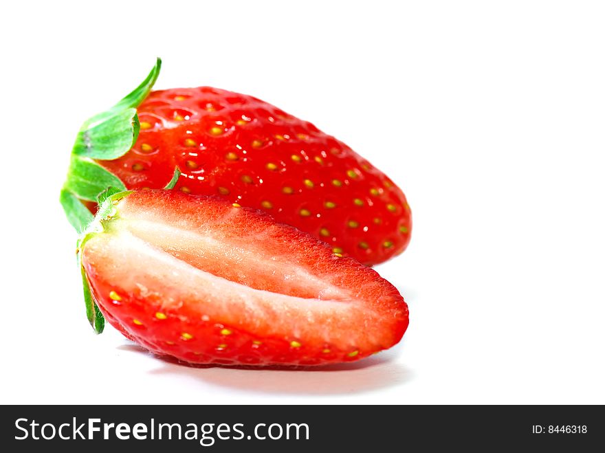 Close up Fresh Strawberries Fruits. Close up Fresh Strawberries Fruits