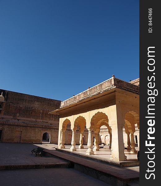 Imperial Harem Of Amber Fort In Jaipur, India