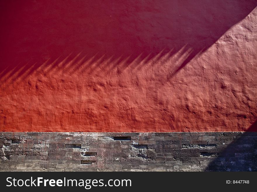 Red wall texture