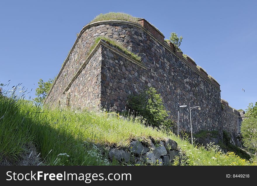 A fort on a hill in Finland