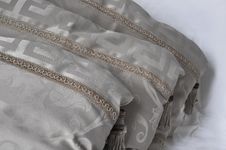Beige Pillows Royalty Free Stock Photography Beige Pillows Royalty Free Stock Photography