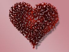 Shuttered Heart Royalty Free Stock Images Shuttered Heart Royalty Free Stock Images