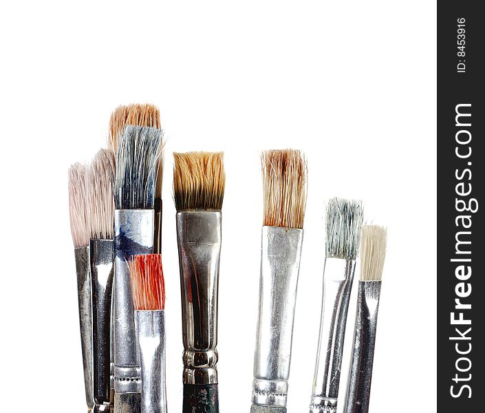 Several brushes